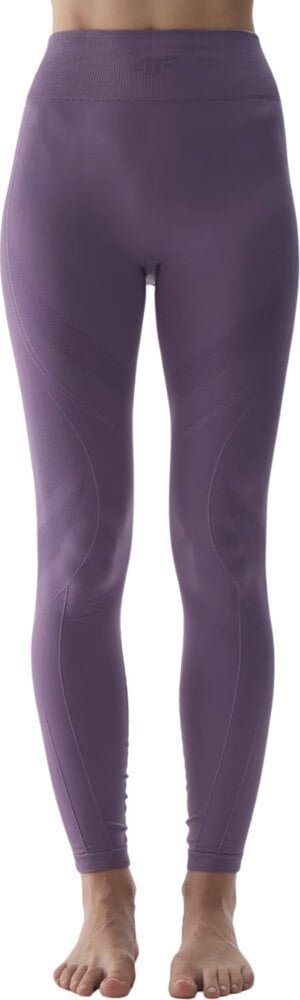 4f Bielizna termiczna bezszwowa damska 4F F157 fiolet 4FWAW24USEAF157 50S XS/S