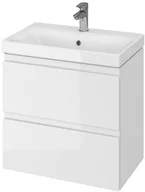 Meble łazienkowe - SET B460 MODUO CITY 60 BIA DSMSZA. FSC MIX70% SGSCH-COC-007574+UWIR - miniaturka - grafika 1
