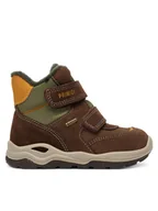 Buty dla chłopców - Primigi Śniegowce GORE-TEX 8863711 S Brązowy - miniaturka - grafika 1