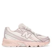 Buty dla dziewczynek - Sneakersy New Balance G7405GL Różowy - miniaturka - grafika 1