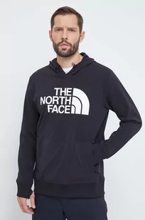 The North Face bluza sportowa Tekno Logo kolor czarny z kapturem z nadrukiem - Bluzy męskie - miniaturka - grafika 1