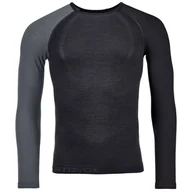 Koszulki sportowe męskie - Koszulka męska Ortovox Competition Light LS M Rozmiar: XL / Kolor: czarny/szary - miniaturka - grafika 1