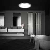 Lampy sufitowe - Briloner Lampa sufitowa LED Pulap, matowy chrom, Ø 29 cm, tworzywo sztuczne, IP44 - miniaturka - grafika 1