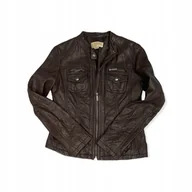 Kurtki damskie - Skurzana kurtka damska MICHAEL KORS S - miniaturka - grafika 1