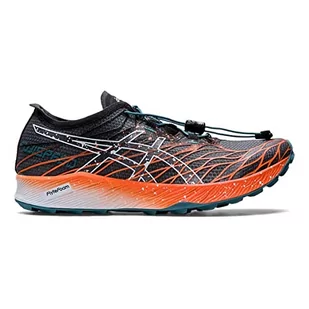 ASICS Damskie trampki Fuji Speed Black Nova Orange, rozmiar 6, Czarny Nova Orange, 39.5 EU - Trampki damskie - miniaturka - grafika 1