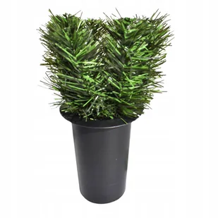 Wkład sztuczny Flakon do wazonu CEMENCIAK Baza Podkład do bukietu stroika - Sztuczne kwiaty - miniaturka - grafika 1