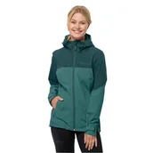 Kurtki damskie - Damska kurtka Jack Wolfskin WEILTAL 2L JKT W petrol - S - miniaturka - grafika 1