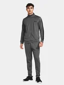 Spodnie sportowe męskie - Under Armour Dres Ua Knit Track Suit 1357139-025 Szary Fitted Fit - miniaturka - grafika 1
