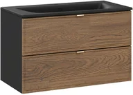 Meble łazienkowe - Zestaw meblowy 80cm z umywalką meblową SKY - miniaturka - grafika 1