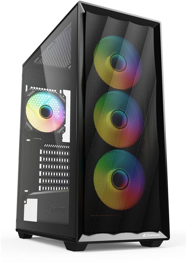 Sharkoon Gehäuse VK4 ARGB ATX 1xGlas schwarz 100107234