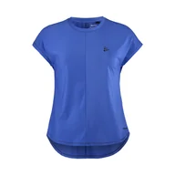 Koszulki i topy damskie - Damska Koszulka z krótkim rękawem CRAFT CORE ESSENCE SS TEE W 1911242-359000 – Niebieski - miniaturka - grafika 1