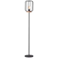Lampy stojące - Brilliant Lampa stojąca Tosh z drewnianym detalem - miniaturka - grafika 1