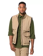 Garnitury - Jack Wolfskin Męska kamizelka LIGHTSOME Wander Vest M, Sand Storm, M, Sand Storm, M - miniaturka - grafika 1