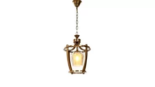 Lumina Deco Deco LAMPA WISZĄCA LOFT MOSIĘŻNA BROOKLYN W1 LDP 1231-1 (MD) - Lampy sufitowe - miniaturka - grafika 1