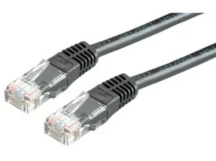 Patchcord UTP kat.5e 5m (czarny) - Patchcordy - miniaturka - grafika 1