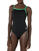 Stroje kąpielowe - Speedo Damski strój kąpielowy jednoczęściowy Endurance+ Flyback Solid Adult Team Colors - miniaturka - grafika 1