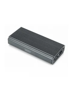 Obudowa DIGITUS USB 4.0 Typ C na dysk SSD M.2 NVMe 40Gbps aluminiowa, beznarzędziowa - Adaptery i przejściówki - miniaturka - grafika 1