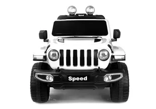 Pojazd Na Akumulator FT-938 Biały 4x4 - Tory, garaże, parkingi - miniaturka - grafika 3