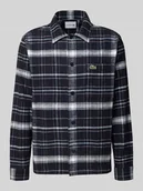 Koszule męskie - Kurtka koszulowa o kroju oversized z czystej bawełny model ‘6CG’ - miniaturka - grafika 1