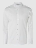 Koszule męskie - Koszula biznesowa o kroju regular fit z diagonalu - miniaturka - grafika 1