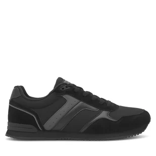 Sneakersy Lanetti MP07-01409-11 Czarny - Sneakersy męskie - miniaturka - grafika 1