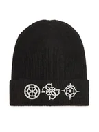 Czapki damskie - Guess Czapka AW5177 POL01 Czarny - miniaturka - grafika 1