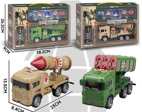 Merkpol Zestaw aut ze znakami ze światłem MIX
