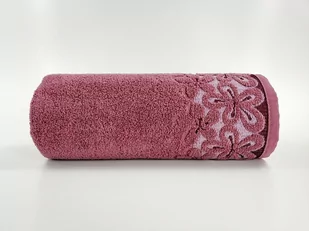 Greno Ręcznik Bella 50x90 purpurowy frotte 450 g/m2 MKO-2336881 - Ręczniki - miniaturka - grafika 1