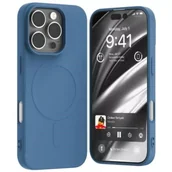 Etui i futerały do telefonów - Etui Mercury MagSafe Semi-Silicone do iPhone 16 Pro 6,3" Niebieski - miniaturka - grafika 1
