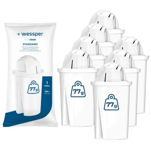 Filtr do wody Wessper do dzbanek filtrujący Brita Dafi zamiennik 7 sztuk - Wkłady filtrujące - miniaturka - grafika 1