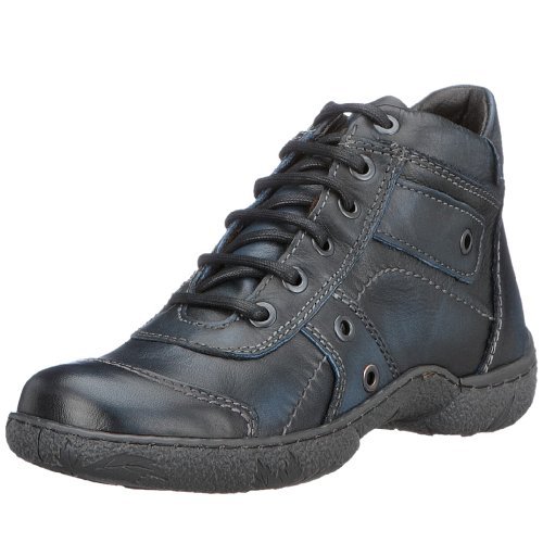 Manitu 990193, kozaki damskie, Niebieski 5, 38 EU