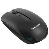 Myszki - Mysz bezprzewodowa Forev FV-180 Czarna Business USB - miniaturka - grafika 1