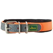 Smycze dla psów - HUNTER Hunter wygodny komfort-kołnierzyk podbity miękką neopren, 45 cm, neonowy pomarańczowy 63095 - miniaturka - grafika 1