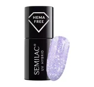 Lakiery hybrydowe - Semilac Lakier Hybrydowy 241 Ocean Flower 7 ml - miniaturka - grafika 1