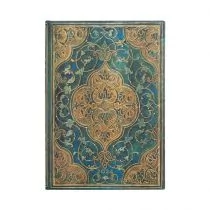 Kalendarz Paperblanks 2024 Turquoise Chronicles Midi tygodniowy HOR - Kalendarze - miniaturka - grafika 1