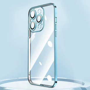 Joyroom Chery Mirror Case etui pokrowiec do iPhone 13 Pro obudowa z metaliczną ramką srebrny (JR-BP908 silver) - Etui i futerały do telefonów - miniaturka - grafika 7