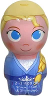 Szampony do włosów - Air-Val żel-szampon pod prysznic 2w1 Frozen II Elsa 400 ml (8411114090450) - miniaturka - grafika 1