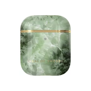 Apple Etui Pokrowiec iDeal Of Sweden pro Airpods Crystal Green Sky IDFAPC-230) - Akcesoria do słuchawek - miniaturka - grafika 1