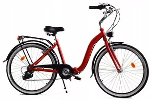 Dallas Bike Składak Alu 7Spd 26 cali Czerwony - Rowery - miniaturka - grafika 2
