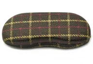 Akcesoria do okularów - Etui Futerał na okulary ET-104D kratka - miniaturka - grafika 1