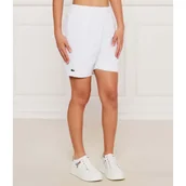 Spodnie i spodenki dla dziewczynek - Lacoste Szorty | Regular Fit - miniaturka - grafika 1