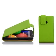Etui i futerały do telefonów - Etui ochronne Cadorabo do Huawei ASCEND G330 w kolorze zielonym z klapką na telefon komórkowy z imitacji skóry - miniaturka - grafika 1