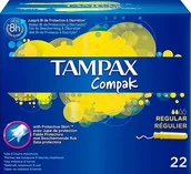 Tampony - Tampony Tampax Compak Regular 22 szt (4015400715320) - miniaturka - grafika 1