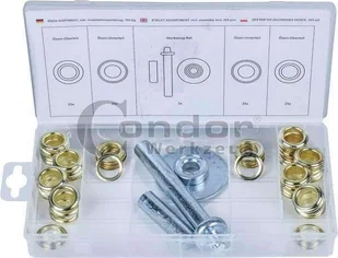 Condor Werkzeug Zestaw do zaciskania oczek, 103 cz. C.9015 - Narzędzia samochodowe - miniaturka - grafika 1