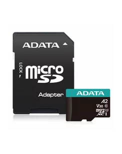 adata Micro SD PremierPro 1TB UHS1 U3 V30 100/85 MB/s + adapter - Karty pamięci - miniaturka - grafika 1