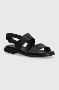Sandały damskie - Camper sandały skórzane Edy damskie kolor czarny K200573-013 - grafika 1