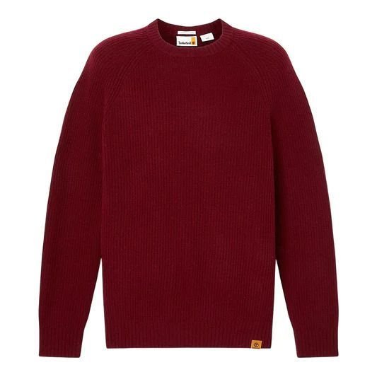 maglie mężczyzna timberland tb0a62j3 phillips brook raglan ezz raglan sleeve crew neck