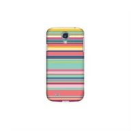 Etui i futerały do telefonów - Krusell PrintCover Pink Stripe do Samsung Galaxy S4 89860 - miniaturka - grafika 1