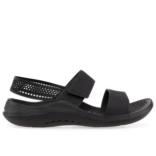 Klapki Crocs Literide 360 Sandal 206711-001 - czarne - Klapki i japonki damskie - miniaturka - grafika 1