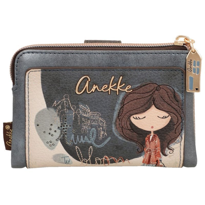 Anekke 43709-912 portfel damski wielokolorowy